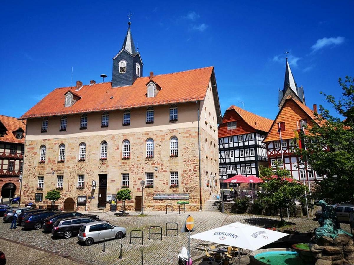 Ferienwohnung Historischer Marktplatz Spangenberg Exterior photo